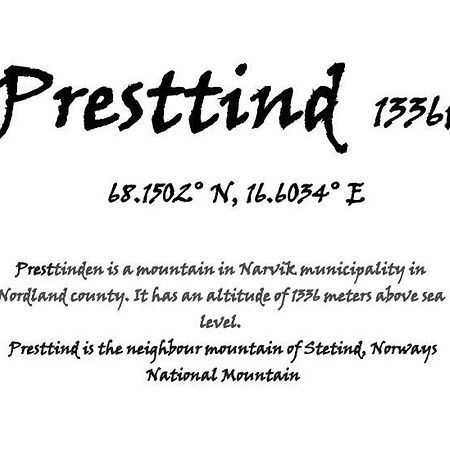 Presttind - Studio Apartment With Free Parking Narvik Extérieur photo